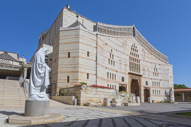 2-Day Israel Tour from Tel Aviv: Acre, Caesarea, Nazareth and the Sea of Galilee - Nazareth walking tour and the Church circuit that shapes the experience