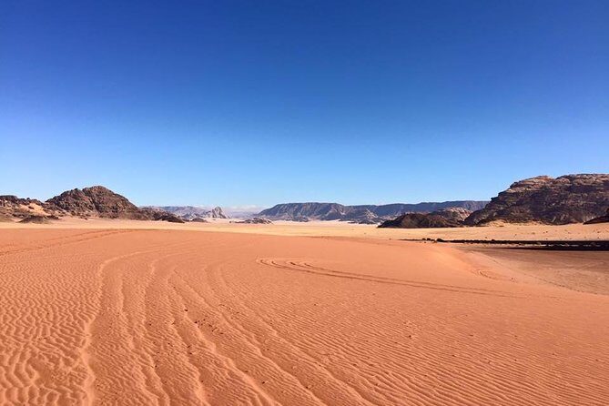 2 Day Tour to Petra and Wadi Rum from Tel Aviv - Wadi Rum Protected Area: jeep at sunset, camp at night