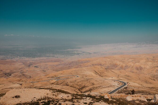 3-Day Petra and Wadi Rum Tour from Jerusalem - Day 1 routing in Jordan: Mount Nebo, Madaba mosaics, Shobak Castle
