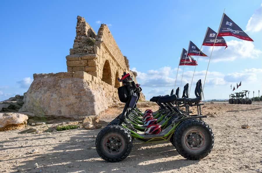 Caesarea: EZ Raider Guided Tour 2025 - Caesarea by EZ Raider: what the ride feels like