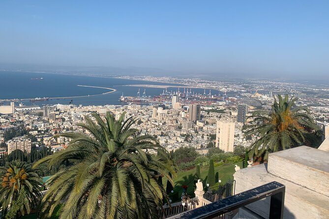 Caesarea, Haifa, Akko and Rosh Hanikra Private Tour from Tel Aviv - Bahai Gardens: UNESCO calm, with a seasonal closure note
