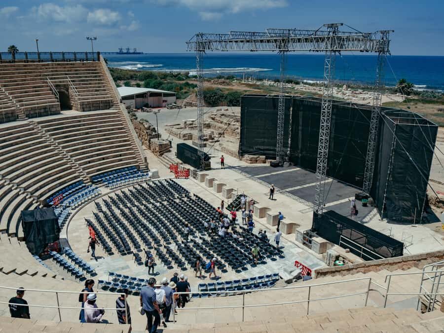 Caesarea, Haifa & Akko Day Trip from Jerusalem - Acre’s Old City: walls, Jezzar Pasha Mosque, and the Crusader layer underground