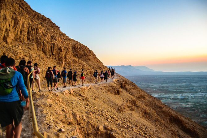 Dead Sea, Masada at Sunrise and Ein Gedi Tour from Tel Aviv - Masada at Sunrise: Roman Ruins and a Stair Climb That Counts