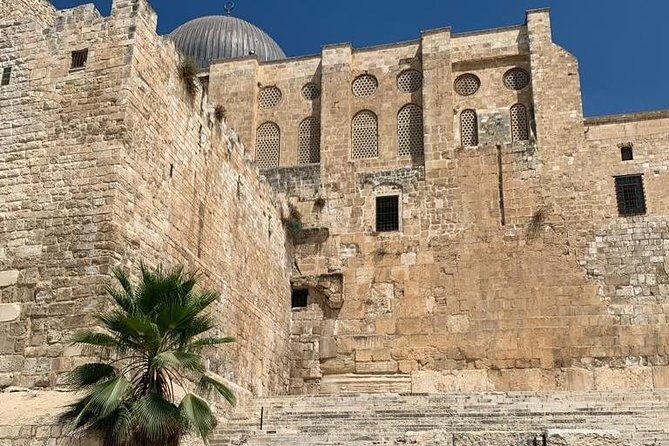 Explore Jerusalem's Old City - Mount Zion: last supper sites and the skyline over Temple Mount