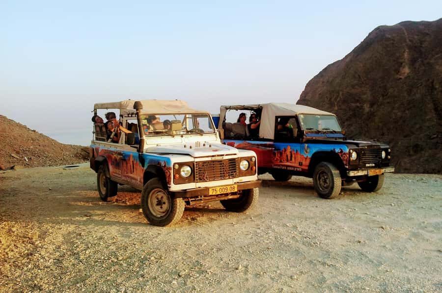 From Eilat: Red Canyon Guided Tour - Ein Natafim direction: the moderately challenging part