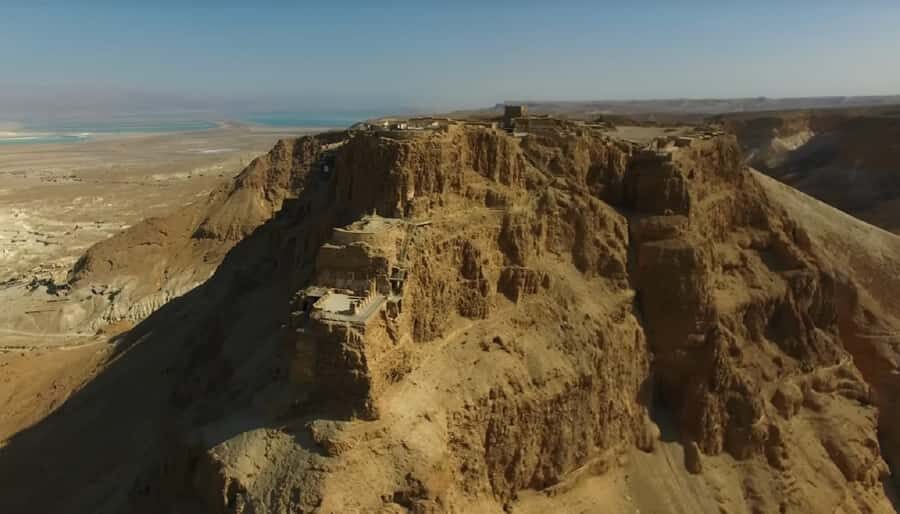 From Jerusalem: Masada and Dead Sea Tour - From Jerusalem to the Dead Sea Basin: the drive sets the pace