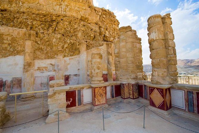 From Jerusalem: Masada Dead Sea Small Group Tour INCL. ENTRY FEES - Masada timing: great views, limited wandering