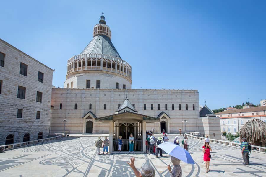 From Jerusalem: Nazareth and Sea of Galilee Tour - Nazareth First: Church of the Annunciation and St. Joseph’s Stops