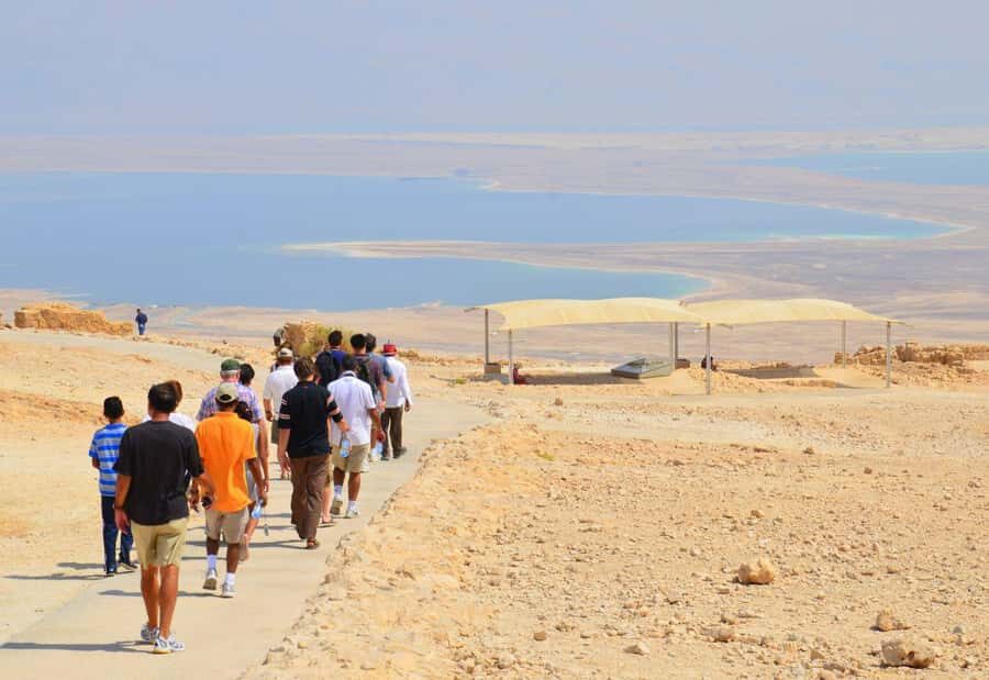 From Jlm : Masada Dead Sea Small Group Tour INCL. ENTRY FEES - Masada by Cable Car: Fast Access to a Fortress on the Edge of History