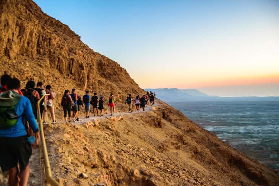 From Tel Aviv: Masada at Sunrise, Ein Gedi and Dead Sea Tour - The Snake Path Hike: What Your Legs and Mind Need
