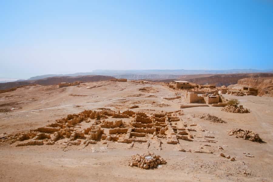 From Tel Aviv: Masada & Dead Sea Full Day Tour with Pick Up - Masada Ruins in a Guided Two-Hour Window