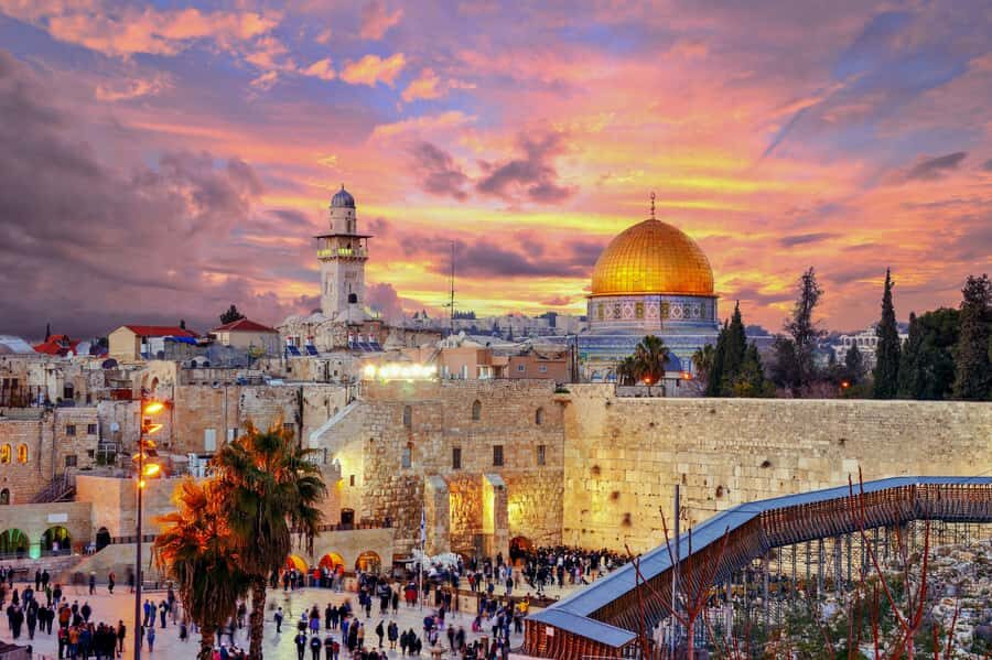 From TLV- Jerusalem Old & New tour INCL. ENTRANCE FEES & P/U - Mount of Olives: the view that makes the Old City make sense