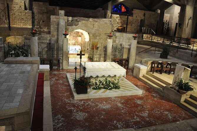 In the Footsteps of Jesus - Private Tour of Nazareth & the Sea of Galilee - Tabgha: the multiplication of the fish and loaves