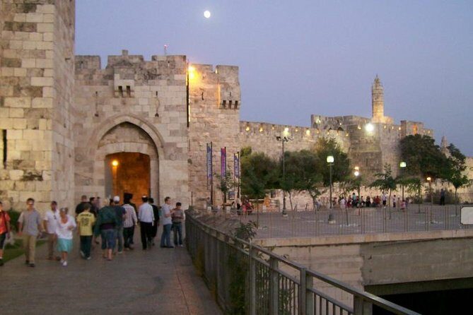 Jerusalem, Bethlehem & Dead Sea - Dead Sea relaxation: panorama stop, then about two hours at the beach