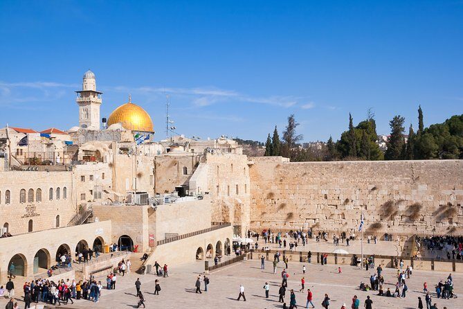 Jerusalem, Dead Sea, and Bethlehem from Tel Aviv - 6:30 am start: the Western Wall stop you can actually feel