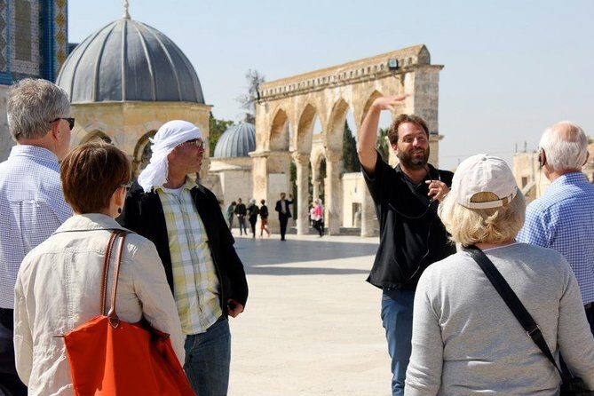 Jerusalem: Dual Narrative Tour - St Mark’s Syriac Church Rooftop: Borders, East Jerusalem, and the Big Picture