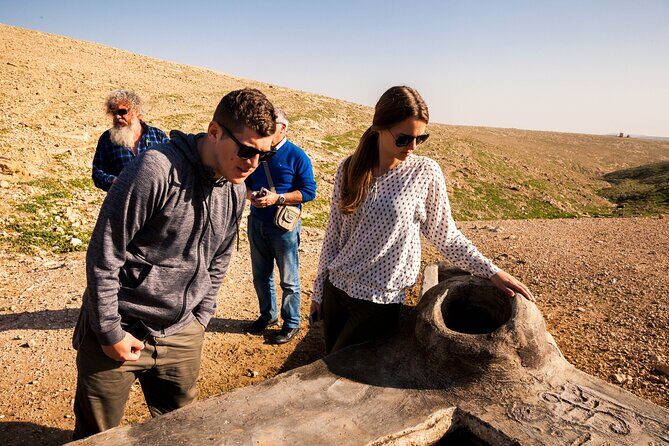 Judean Desert Jeep Adventure from Jerusalem - Mar Saba Monastery: seeing the cliffs, then learning the place