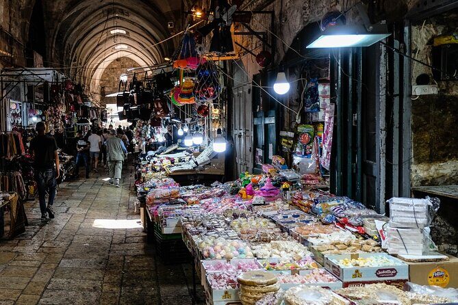 Morning Private Tour to Discover Jerusalem - The Walk Ends at Jaffa Gate and the Souk Energy