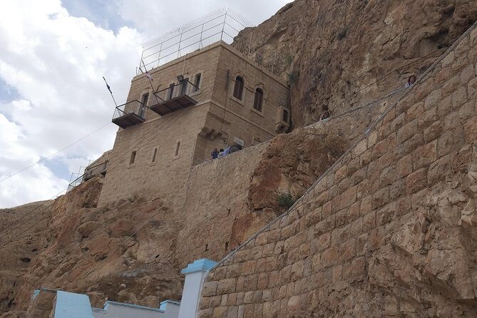 Mount of Temptation, Saint George Monestary, Saint Saba & Bethlehem One Day Tour - Bethlehem Surroundings: Olive Wood, Art, Aida, and Rachel’s Tomb